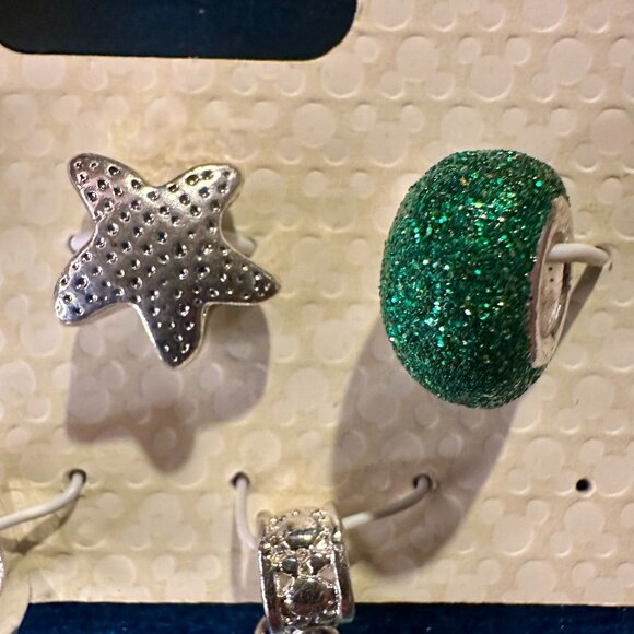 NWT Disney Parks The Little Mermaid Charm Set - Picture 4 of 5